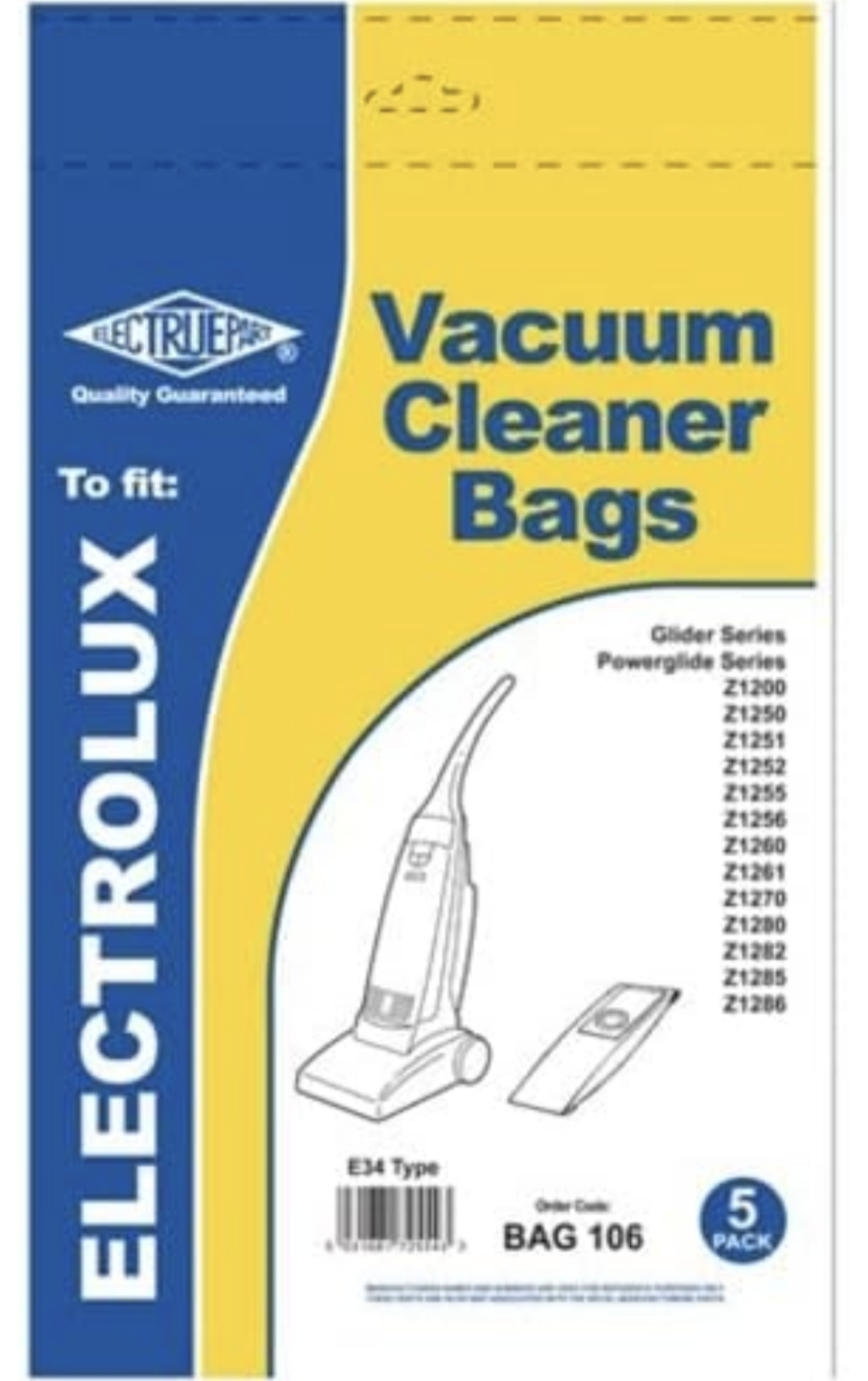 Vacuum Cleaner bags Electrolux