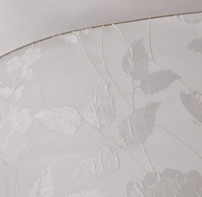 Emma Barclay Butterfly Meadow - Embellished Jacquard Duvet Set in Cream - Single 1 Pillow Case