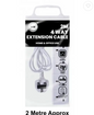 2M 4 Way Extension Cable