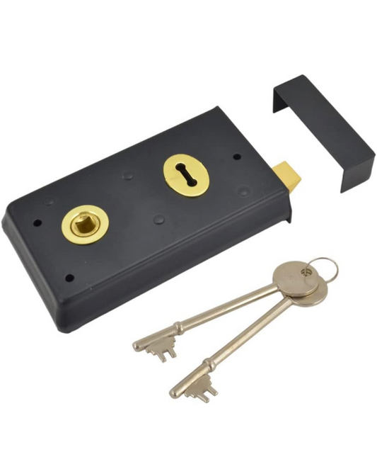 Rim Shash Lock 51/2"x 3" Black