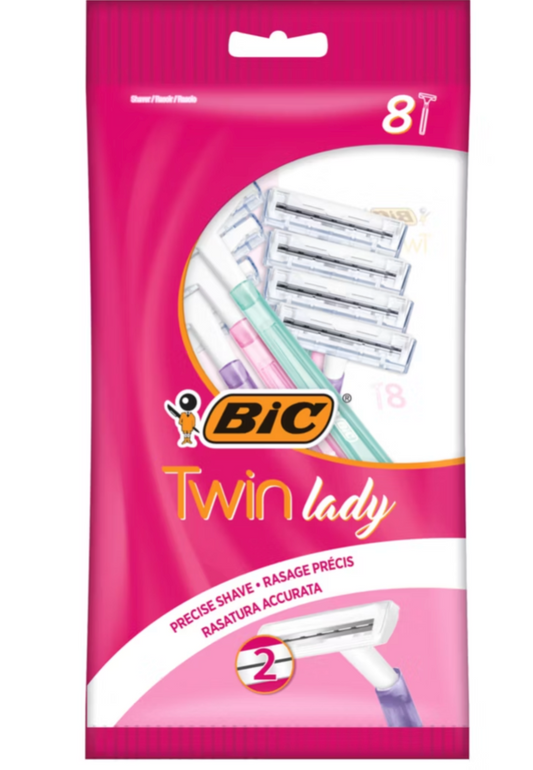 BIC Twin Lady Disposable Women's Razors 8 Pack