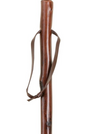 Chestnut Hiking Stick with Spike Ferrule