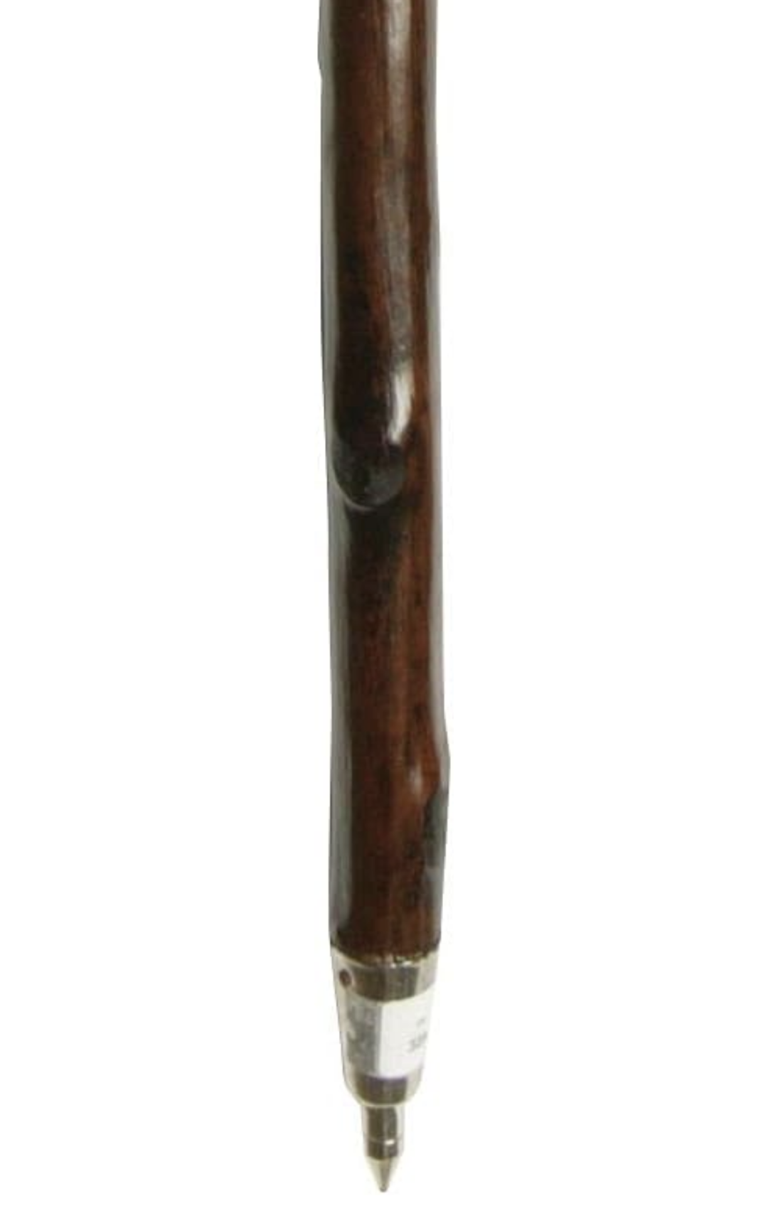 Chestnut Hiking Stick with Spike Ferrule