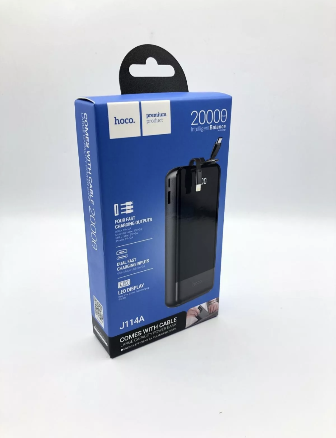 20000mAh Power Bank Portable 5V Fast Charge Battery Pack For iPhone Samsung Sony