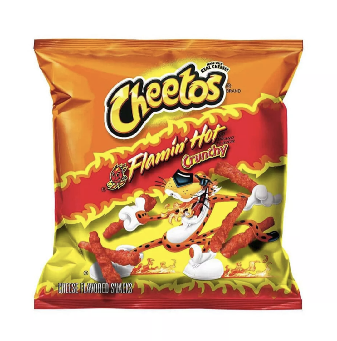 Cheetos Flaming Hot Crunchy 35.4g