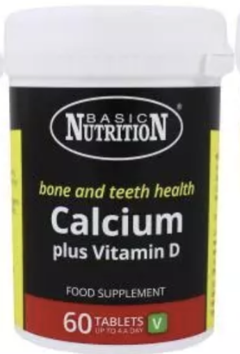 Basic Nutrition Calcium Plus Vit D 200mg 60's