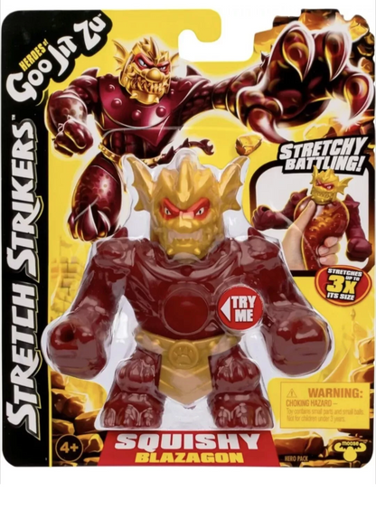Héros de Goo Jit Zu Stretch Strikers Pack Héroïque Extensible BLAZAGON