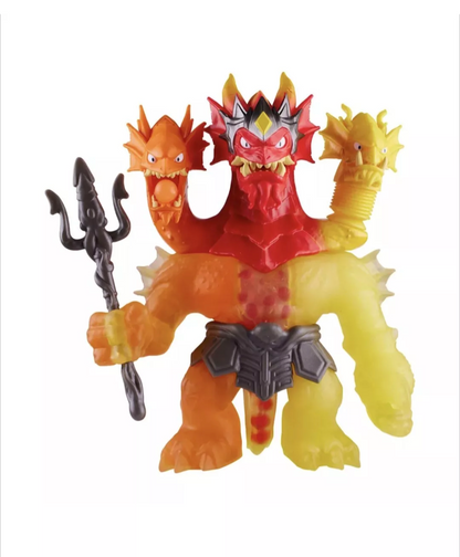 Figurine Heroes of Goo Jit Zu Stretch Strikers King Hydra Fureur de Lave
