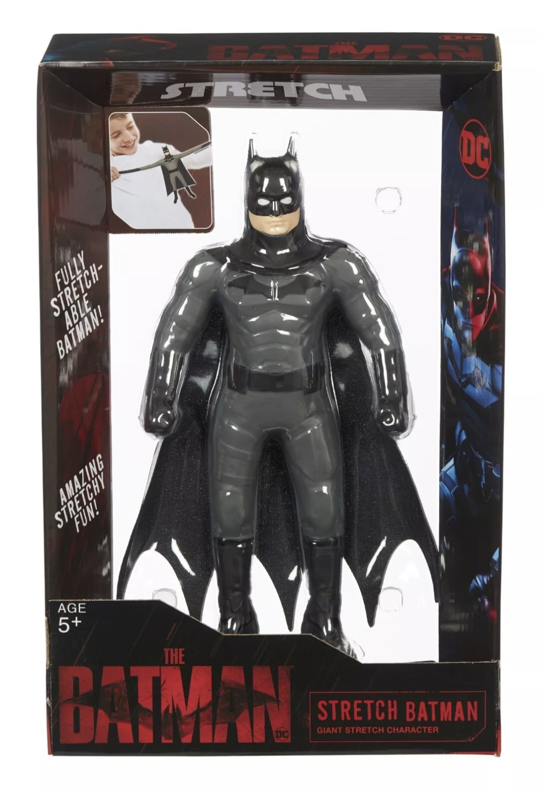 DC Comics Large Stretch The Batman Action Figure Stretchable Kids Fun Toy