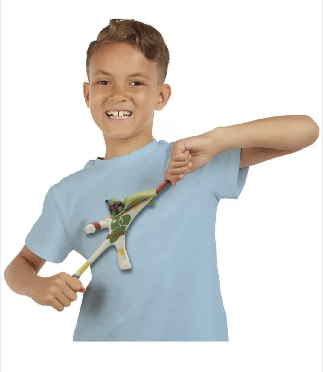 NOUVEAU Boba Fett Star Wars 7'' Extensible Stretch Armstrong