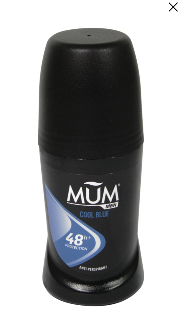 MUM ANTI-TRANSPIRANT ROLL-ON 45ML PROTECTION 48H POUR HOMME COOL BLUE