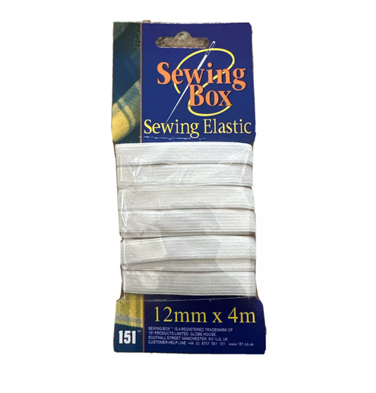 SEWING BOX SEWING ELASTIC ASSTD