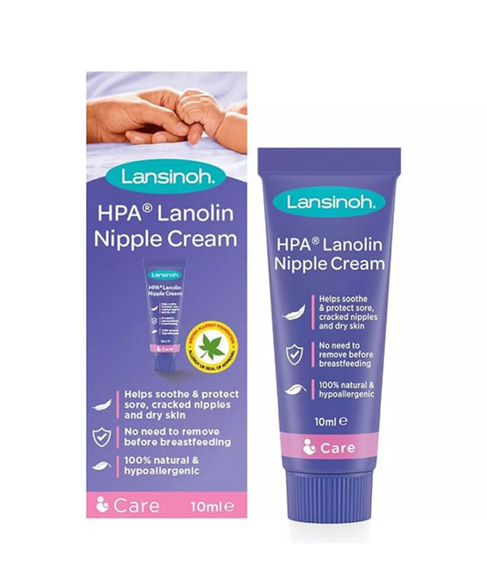 Crème pour les mamelons à la lanoline HPA Lansinoh 10 ml