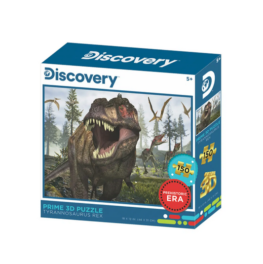 DISCOVERY PRIME 3D PUZZLE TYRANNOSAURUS REX 18x12 inch