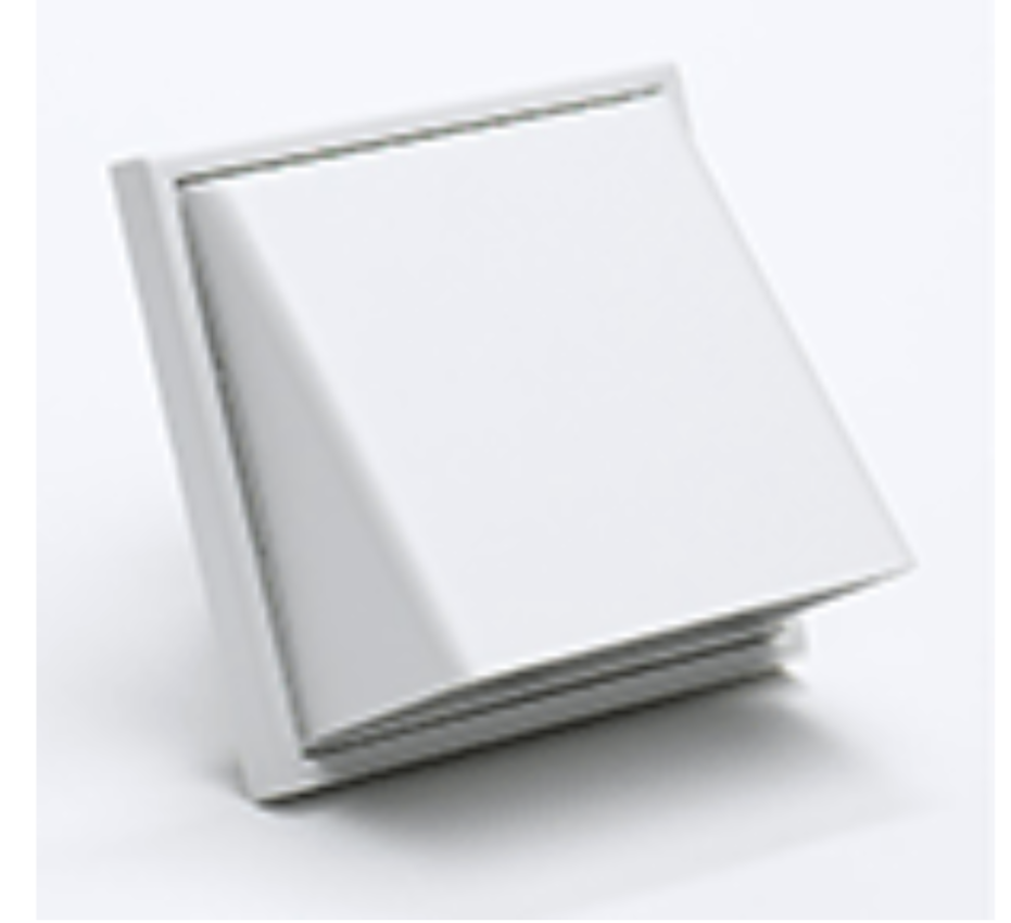 PLUMB MULTI FIT GRILL COWLED OUTLET 100mm