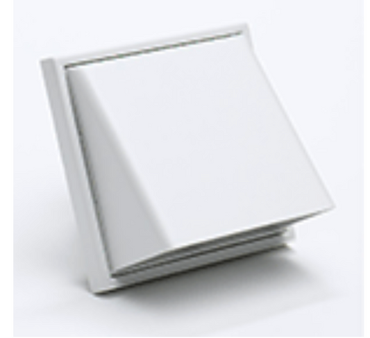 PLUMB MULTI FIT GRILL COWLED OUTLET 100mm