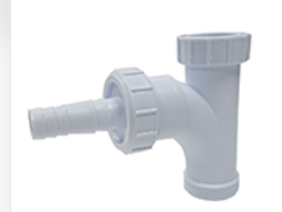 Waste Trap Adaptors With Tee, 40mm (1.1/2")