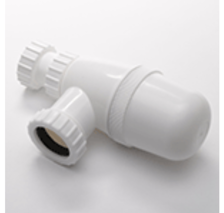 Siphons à compression pour évacuation - Siphon bouteille, col extensible, 40 mm (1.1/2")