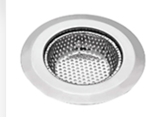 Filtres de vidange de lavabo robustes en acier inoxydable, diamètre extérieur 113 mm - diamètre intérieur 70 mm