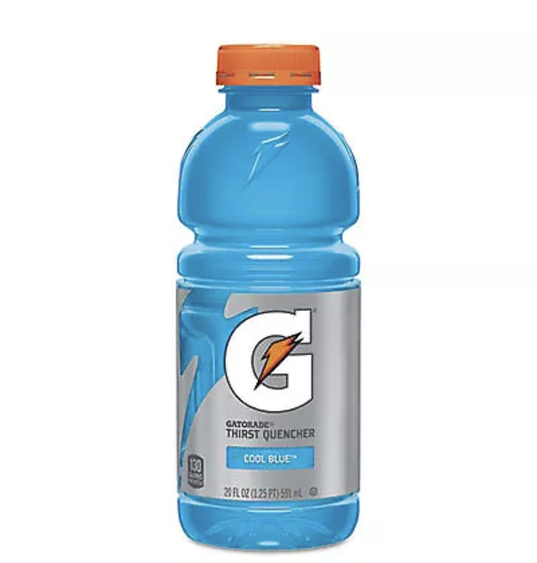 Gatorade Cool Blue Thirst Quencher, 20 Oz Bottle,