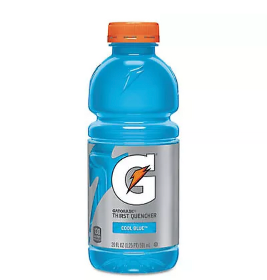 Gatorade Cool Blue Désaltérant, bouteille de 591 ml,