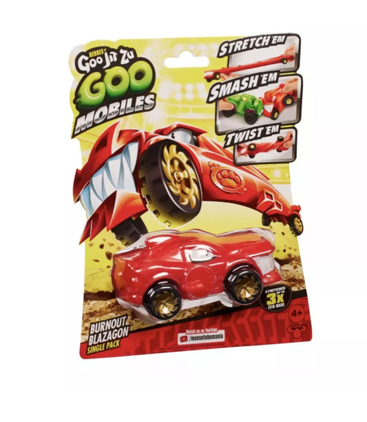 Heroes of Goo Jit Zu Goo Mobiles Burnout Blazagon Stretch 'em! Smash 'em!
