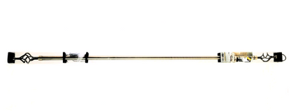 Barre à rideaux en métal Adorn, couleurs assorties, longueur extensible de 110 cm à 210 cm, AJ036