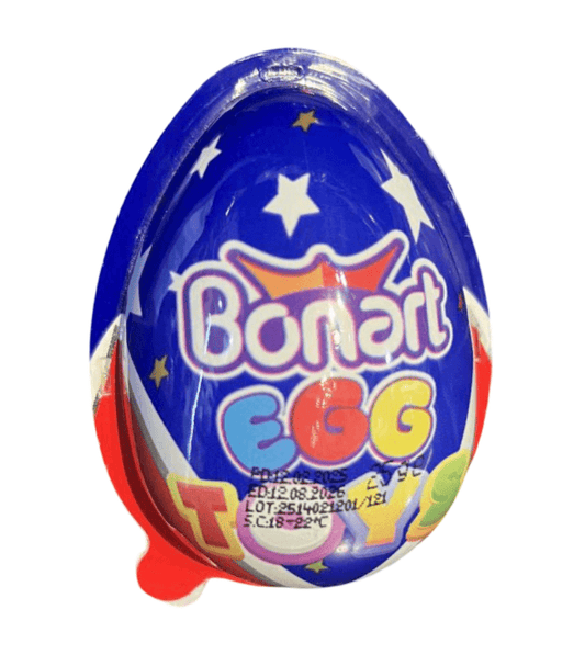Œuf en chocolat Bonart pour garçons avec jouet 25g