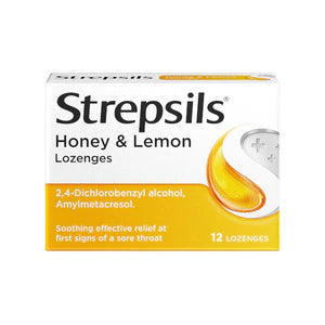 Strepsils Honey Lemon 12s