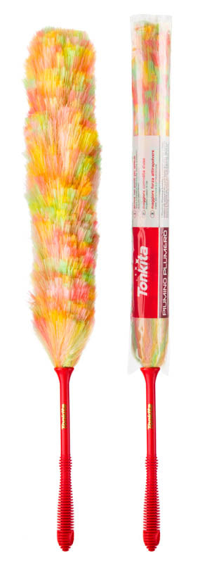 Tonkita Synthetic Feather Duster Multi Coloured