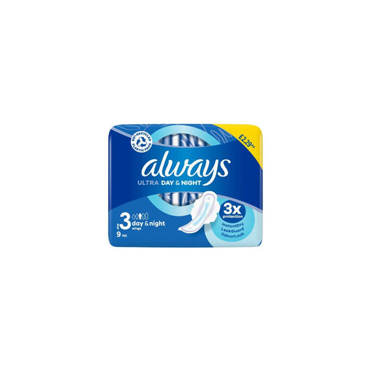 ALWAYS ULTRA DAY&NIGHT 3 9'S PM £2.29