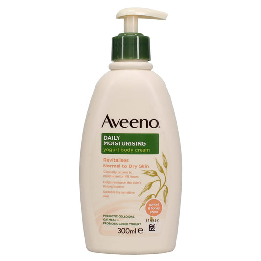 AVEENO 300ML YOGHURT LOTION APRICOT