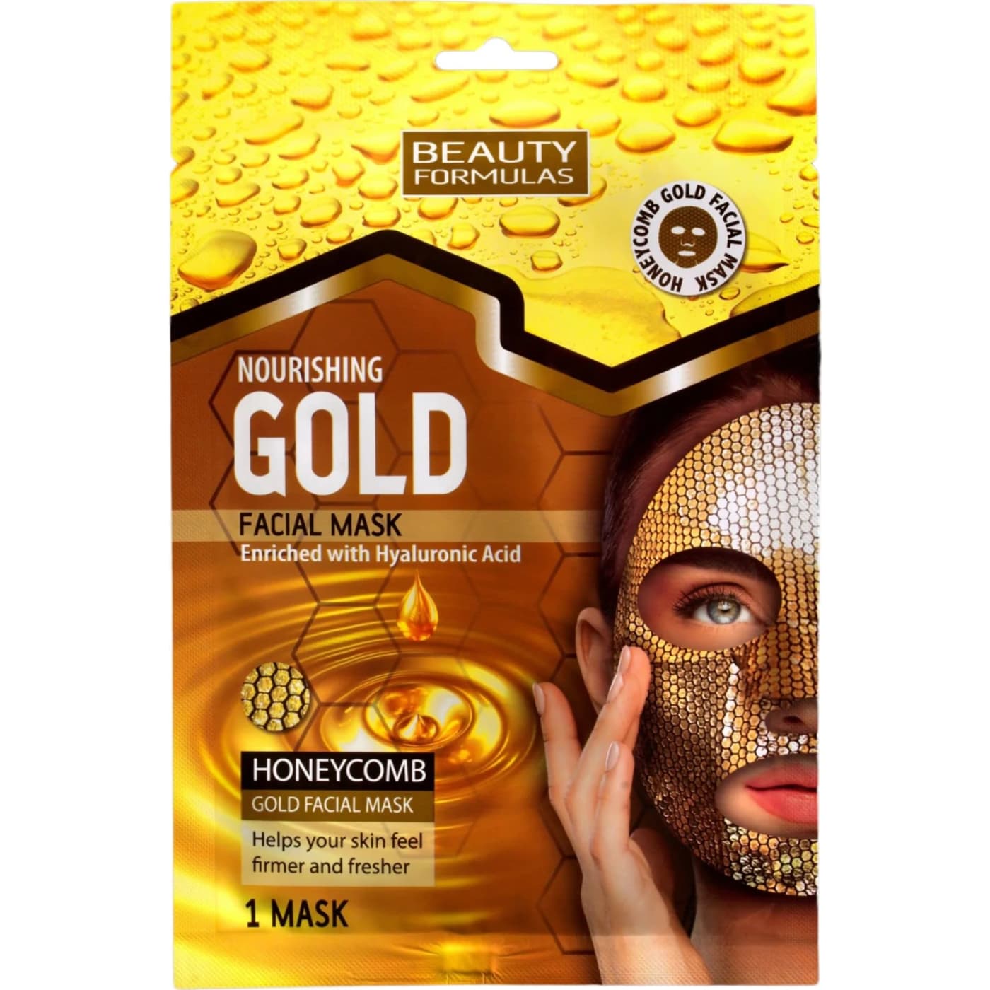 BEAUTY FORMULAS GOLD HONEY FACIAL MASK