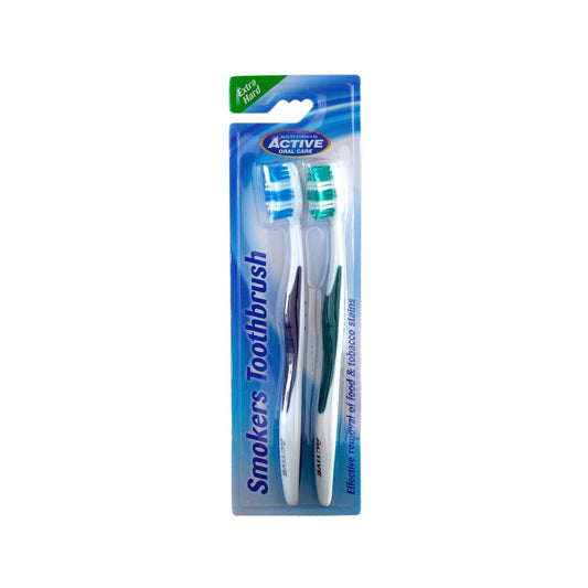 BEAUTY FORMULAS ACTIVE TOOTH BRUSH SMOKER 2'S