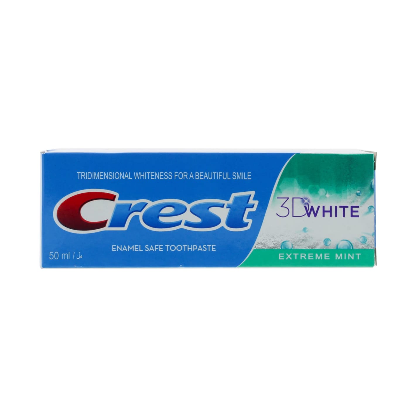 CREST 50ML 3D WHITE TOOTH PASTE EXTREME MINT