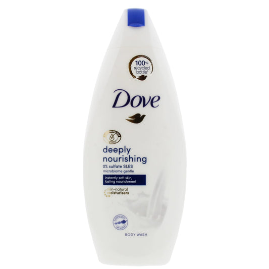 DOVE 225ML B/WASH DEEPLY NOURISHING