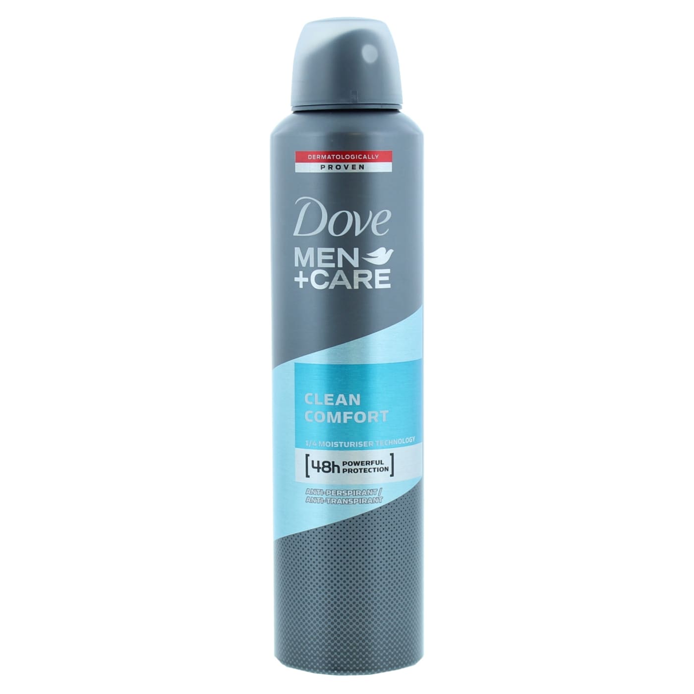 DOVE MEN 250ML A/P SPRAY CLEAN COMFORT