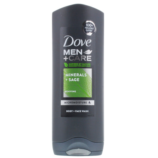 DOVE MEN 250ML B/WASH MINERALS & SAGE