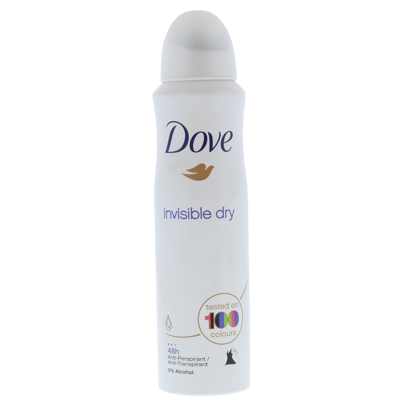 DOVE 150ML A/P SPRAY INVIS