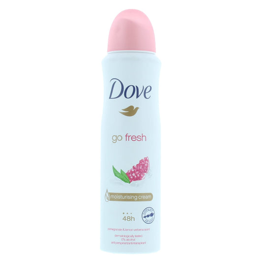 DOVE 150ML A/P SPRAY POMEGRATE