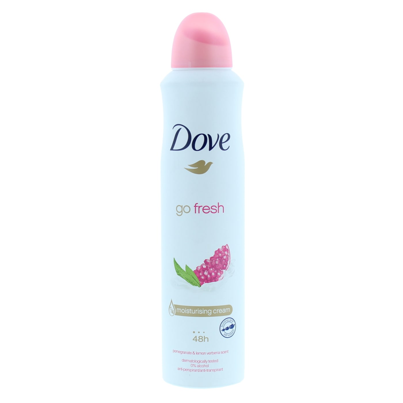 DOVE 250ML A/P SPRAY POMEGRANATE