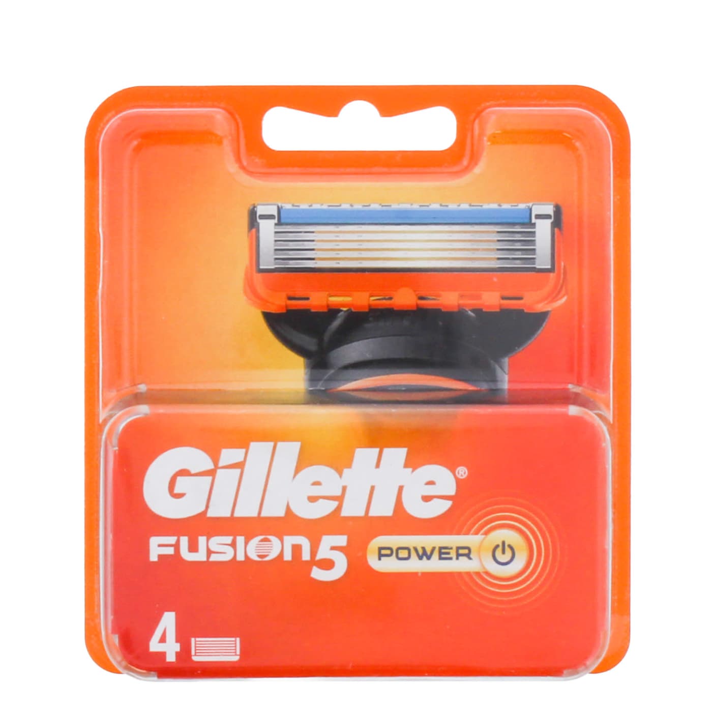 GILLETT FUSION 5 POWER BLADES 4'S