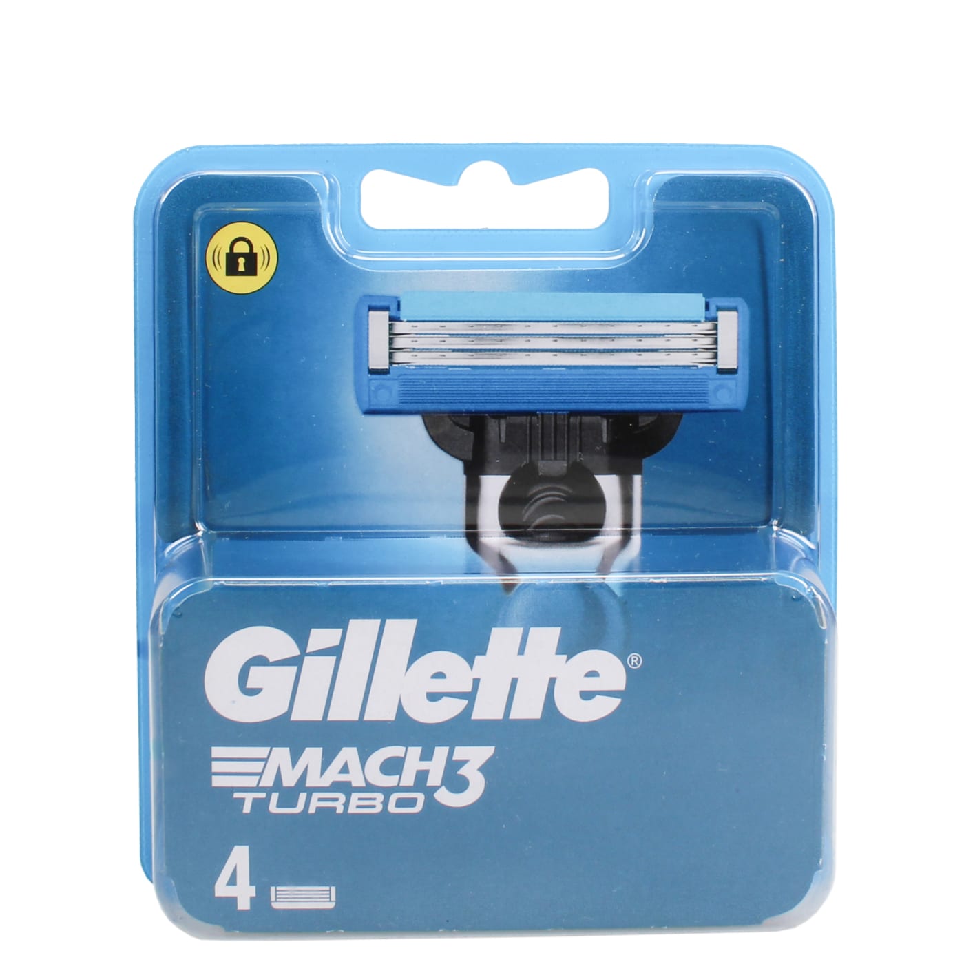 GILLETT MACH3 TURBO BLADES 4'S