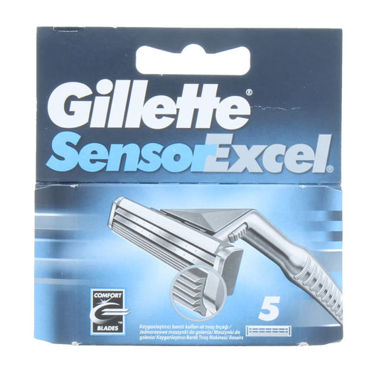 GILLETT SENSOR EXCEL BLADES 5'S (EX)