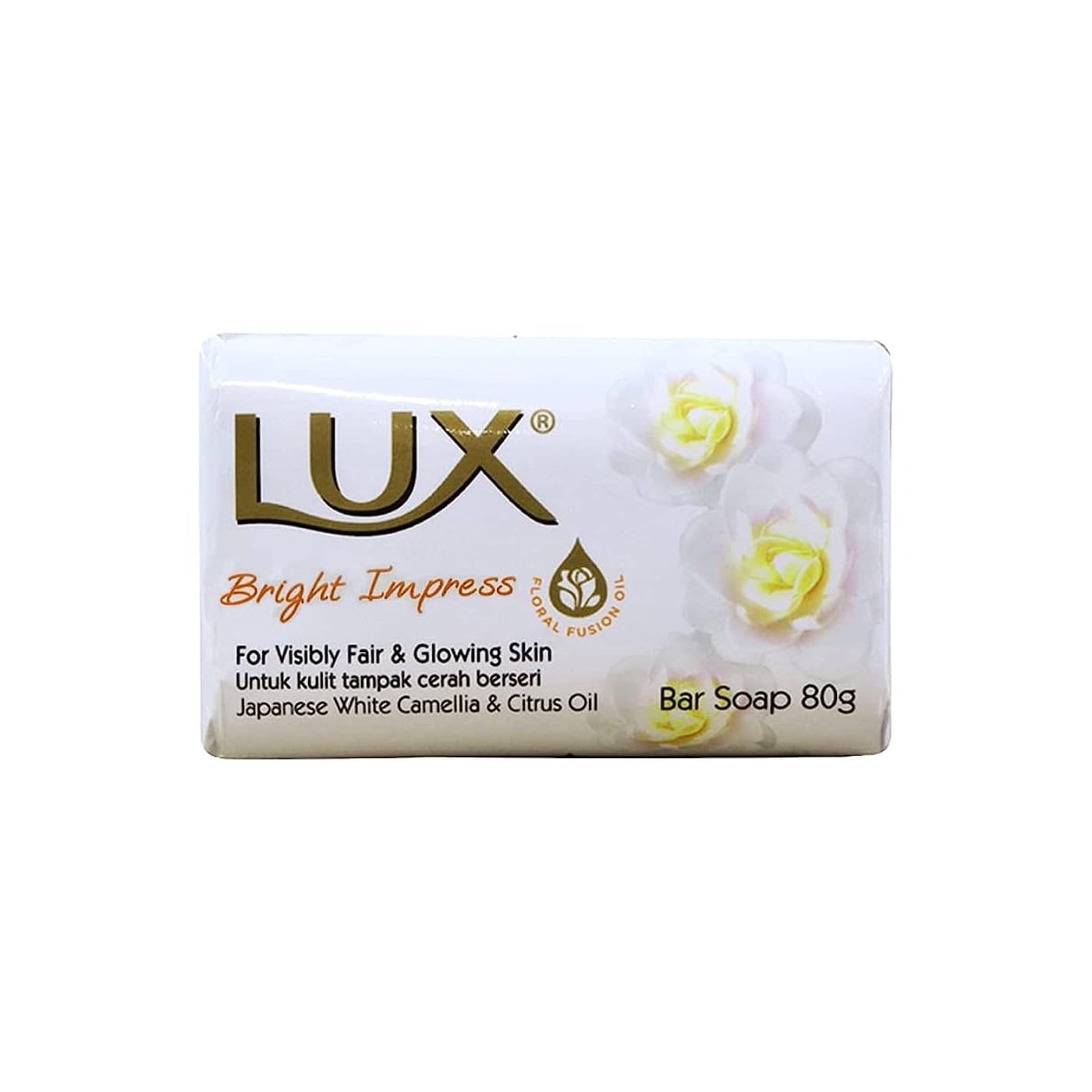 LUX 80G SOAP BRIGHTIMPRESS NON