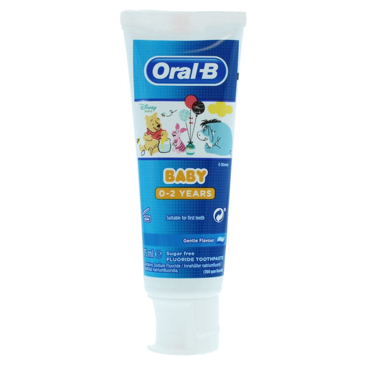 ORAL B 75ML 0-2YRS WINNIE POOH TOOTH PASTE