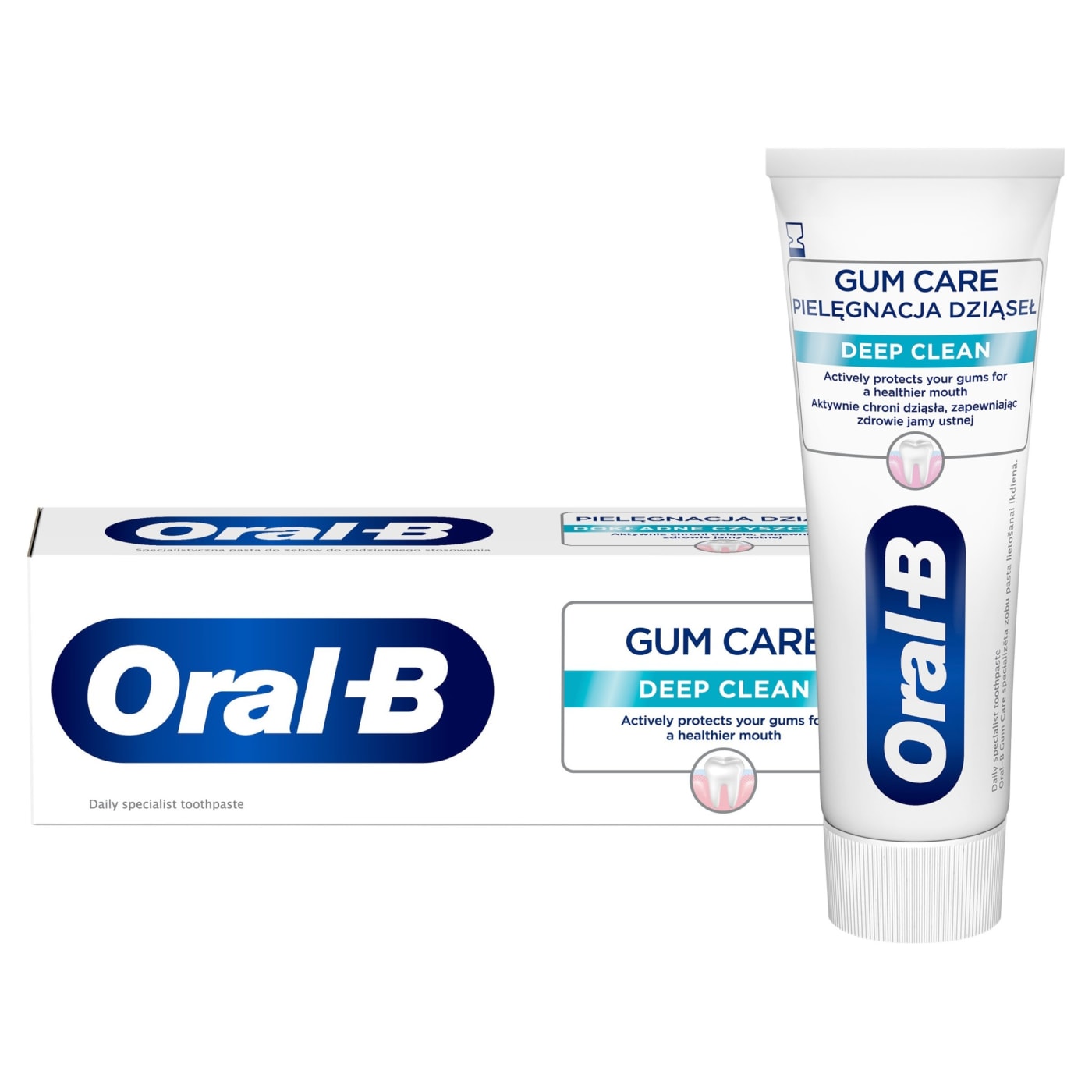 ORAL B 65ML TOOTH PASTE GUM CARE CLEAN