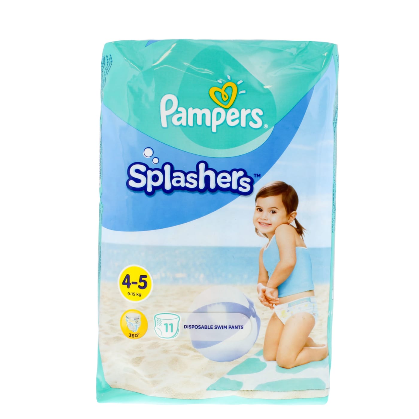 PAMPERS SPLASHERS T4-5 11 Langes