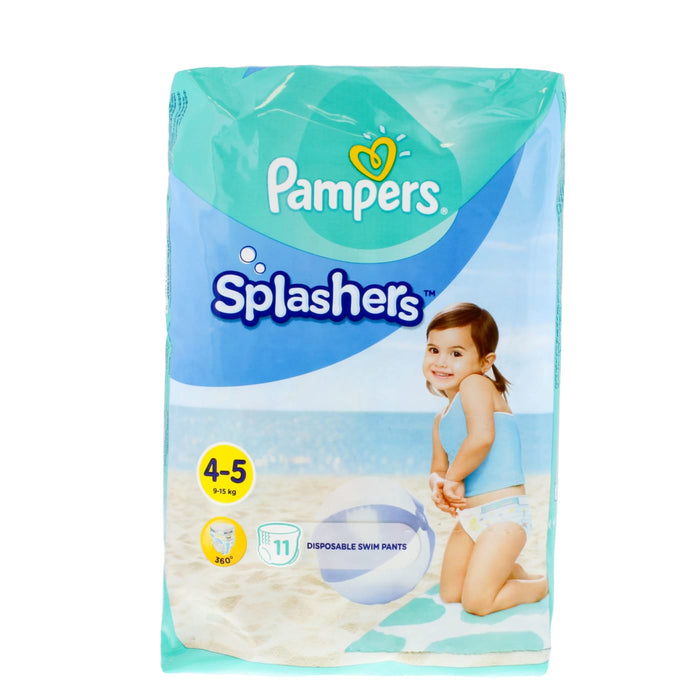 PAMPERS SPLASHERS S4-5 11'S
