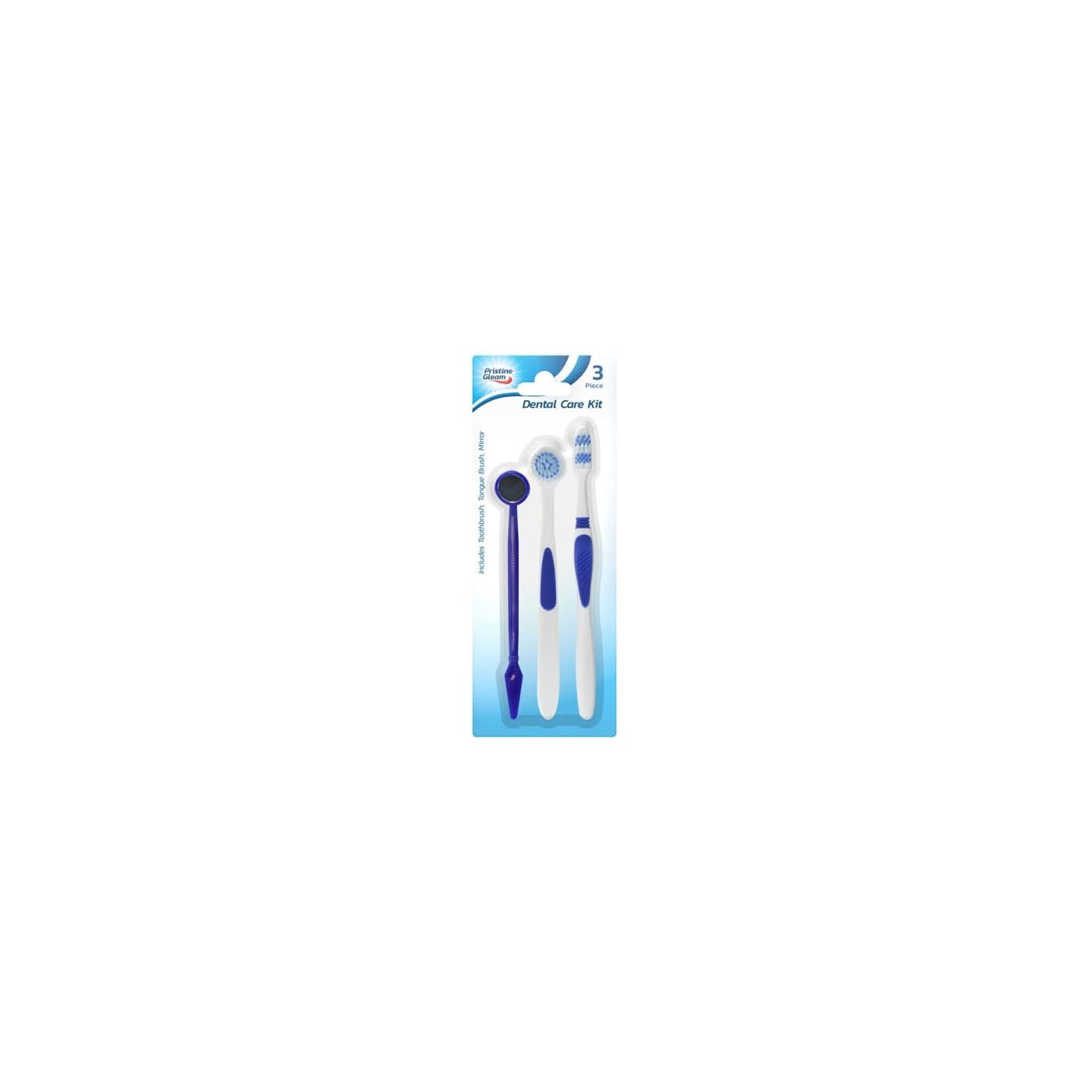 TROUSSE DE SOINS DENTAIRES PRISTINE GLEAM (LOT DE 3)